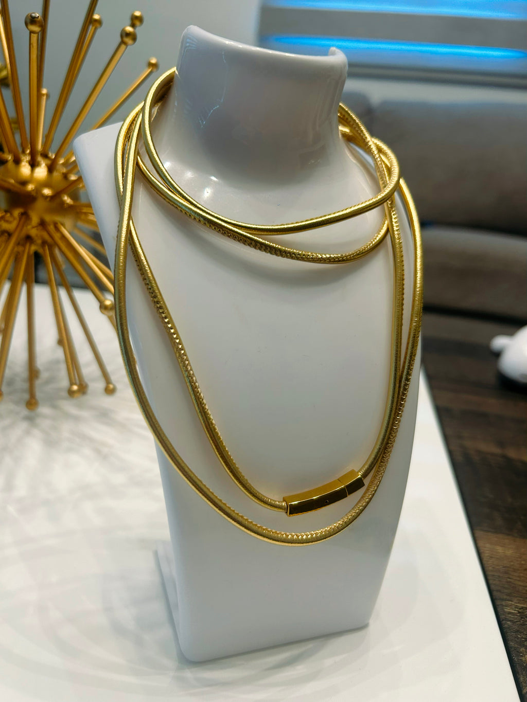 Gold Leather Multi Layer (Pre orden)