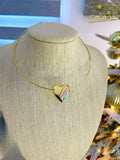 Metal Heart Chain