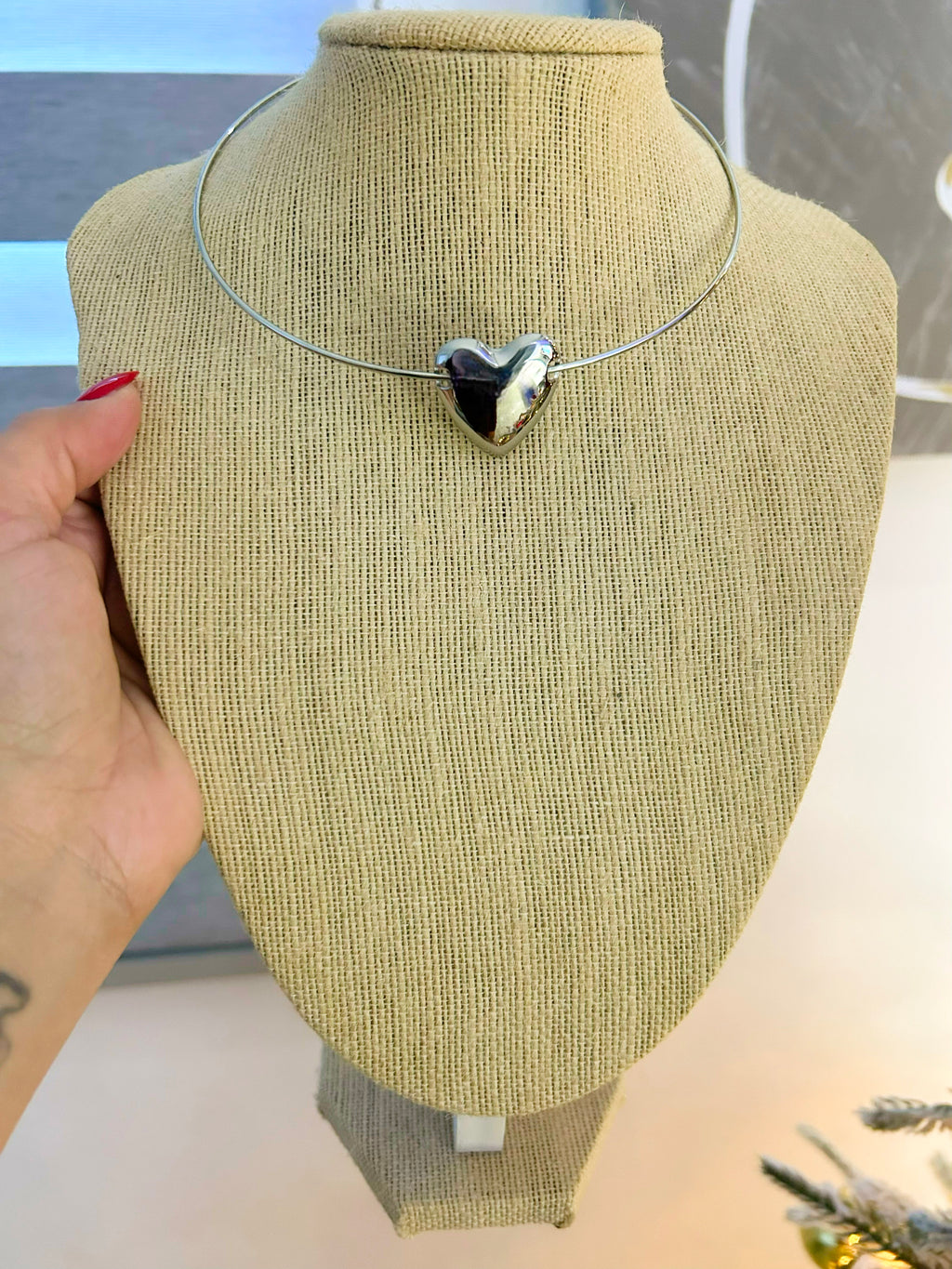 Metal Heart Chain