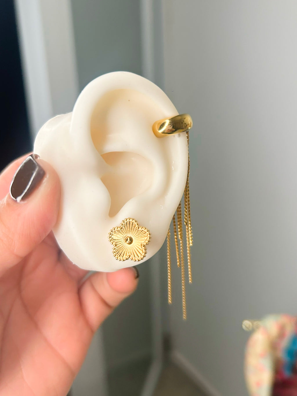 Fringe Earcuff