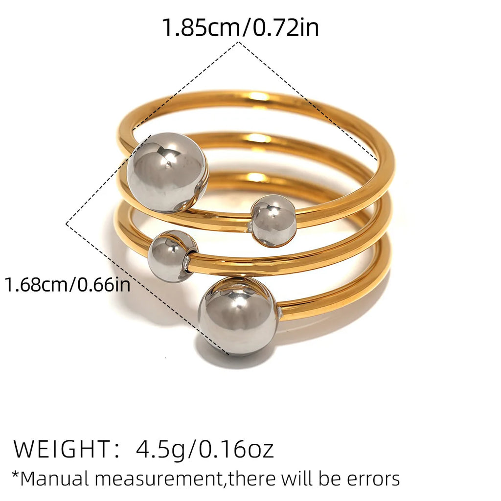 Sortija 2 Tonos (Multi ball Ring)