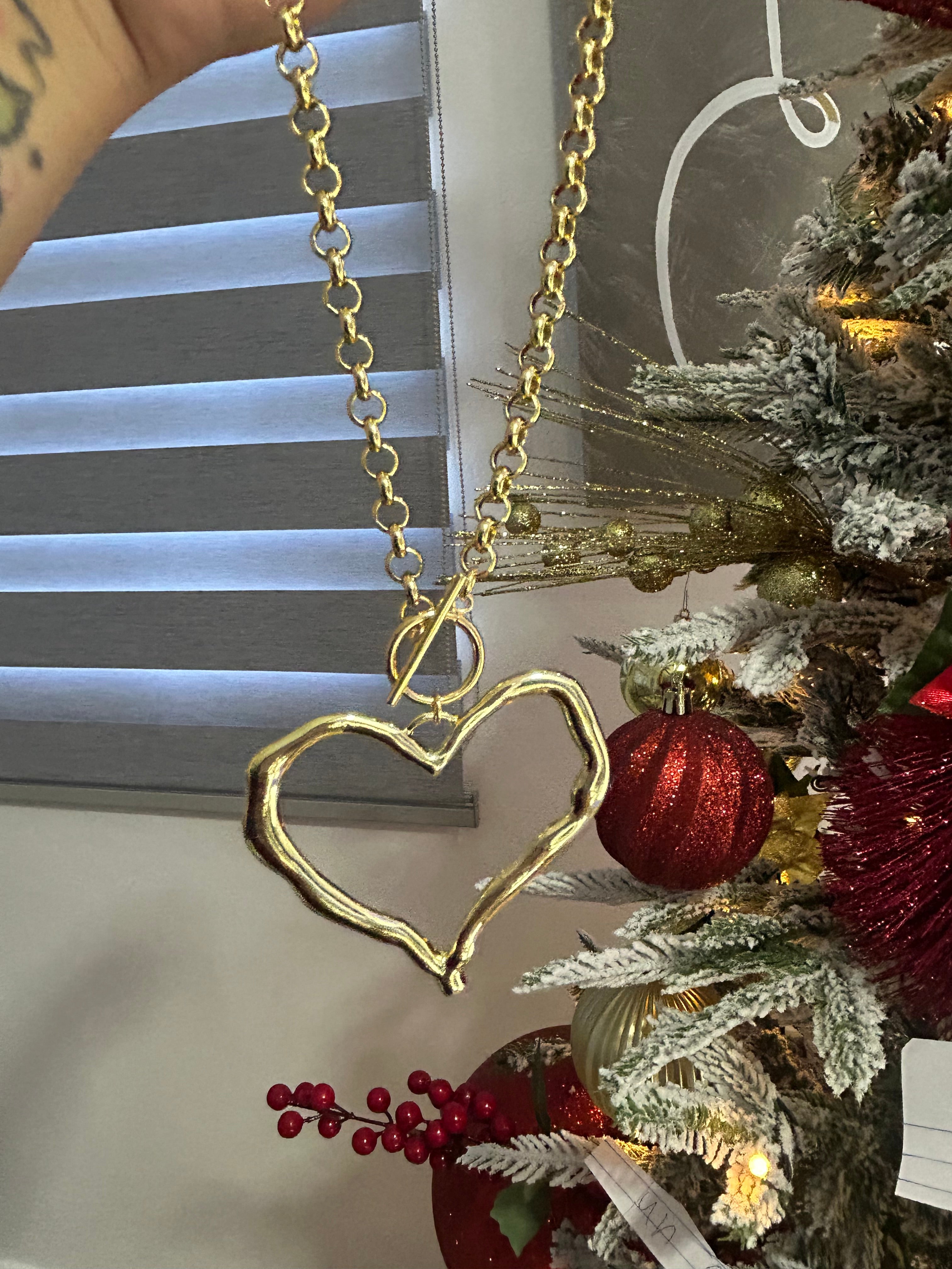 Heart Gold Chain