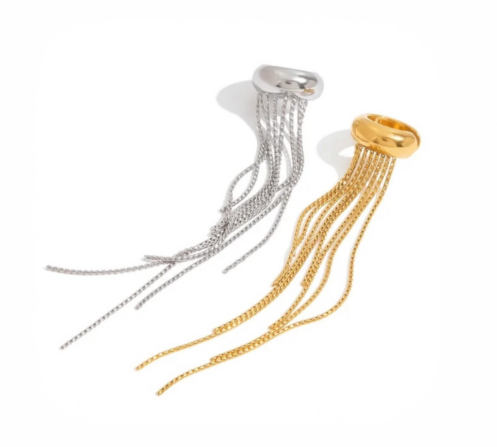 Fringe Earcuff