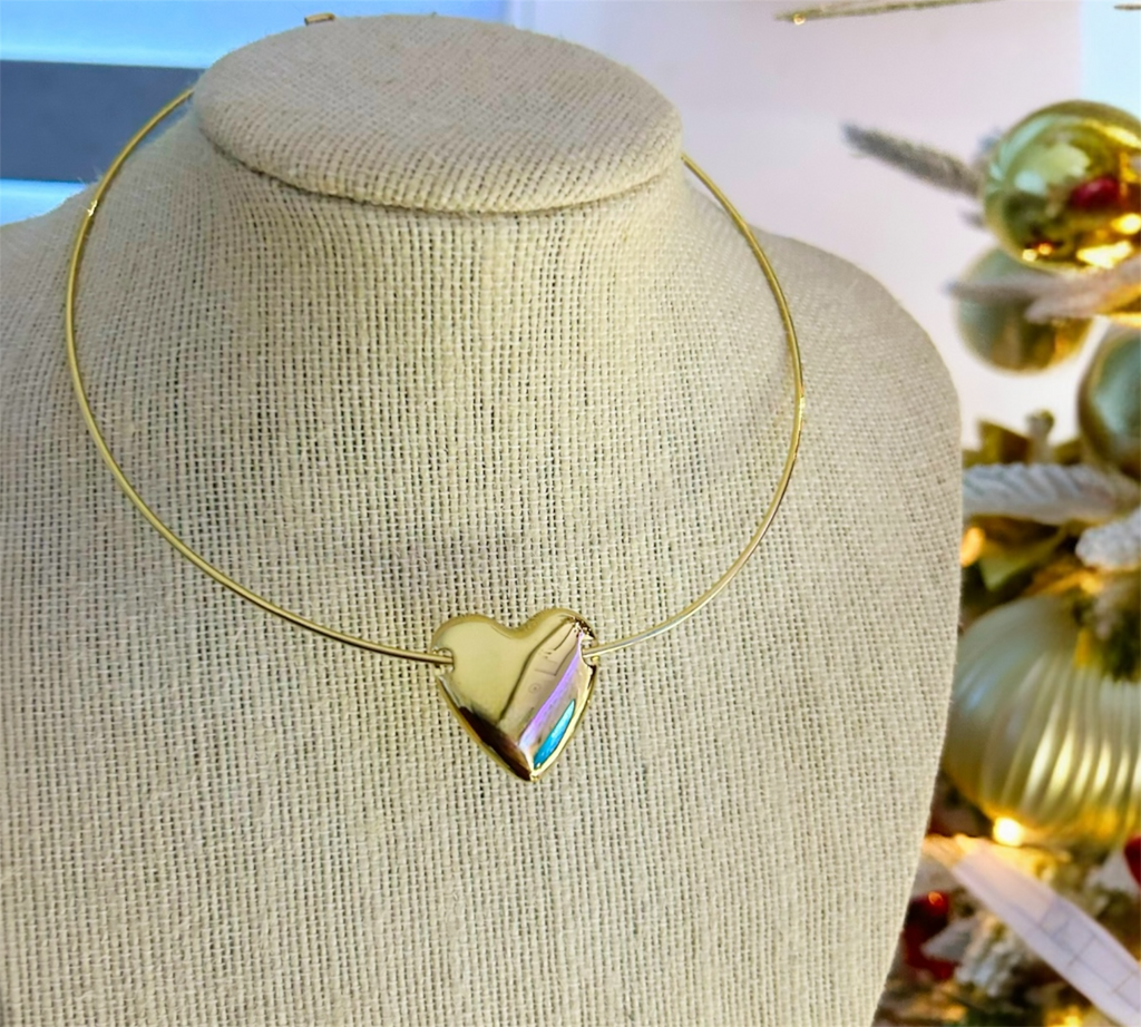 Metal Heart Chain
