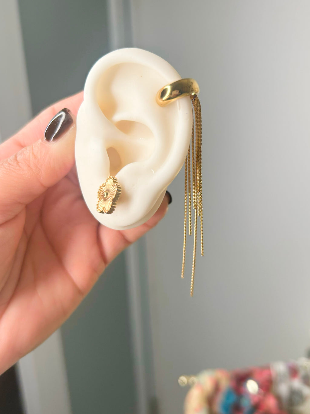 Fringe Earcuff