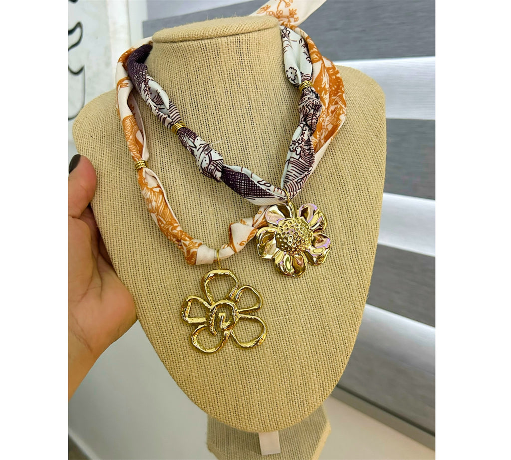 Fabric Necklace