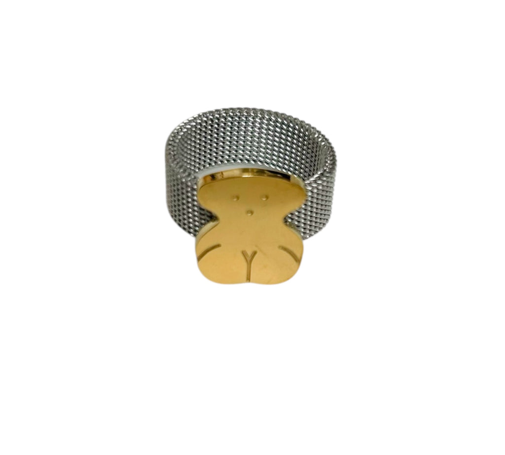 Bear Gold Ring Size (8)